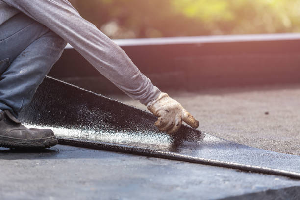 Professional Vapor Barrier Installation technician working in Lodi, WI